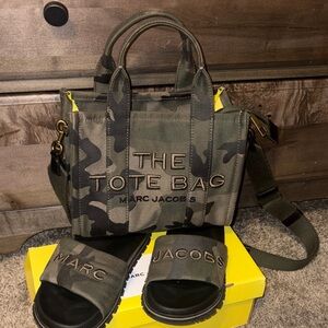 Marc Jacobs Camouflage Tote Bag
